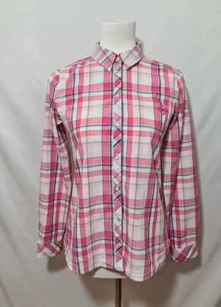 Chemise Esprit femme à carreaux rose coton taille 36, marke: Esprit, zustand: Sehr gut, größe: S / 36 / 8, 8,00 €, 9,10 € beinhaltet Vinted-Käuferschutz Pro