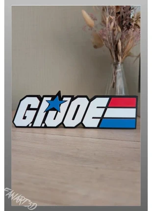 Gijoe logo décoratif 22x6cm Excellent état Fanart, marque: G.I. Joe, état: Très bon état, 15,50 €, 16,98 € Protection acheteurs (Pro) incluse