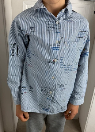 Chemise fille /  Zara Girls à rayures - Taille 6 ans (116 cm), brand: Zara, condition: Very good, size: 6 years / 116 cm, €14.00, €15.40 includes Buyer Protection Pro