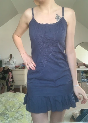 robe d'été Vintage bleue, brand: Inconnu, condition: Good, size: S / 36 / 8, €5.00, €5.95 includes Buyer Protection
