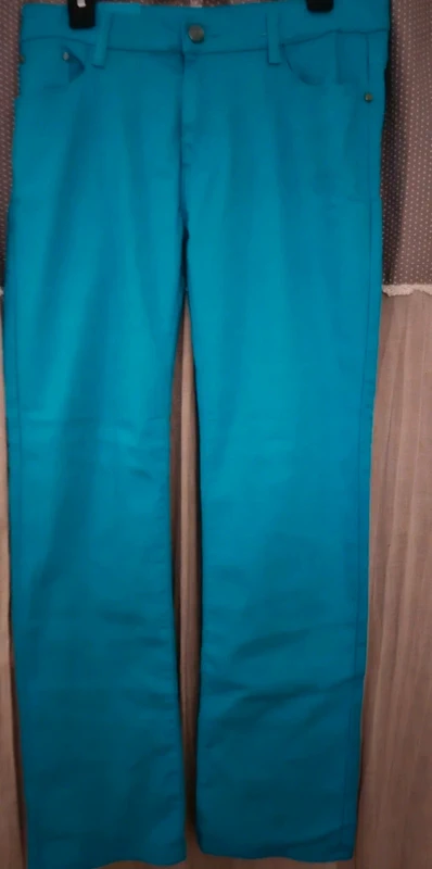 Pantalon turquoise BS Jeans Taille 44 Neuf - photo numéro 4