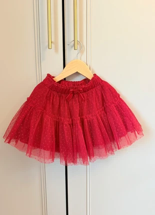 Red tulle skirt, brand: Marks & Spencer, condition: Very good, size: 24-36 months / 92 cm, £2.50, £3.00 includes Buyer Protection