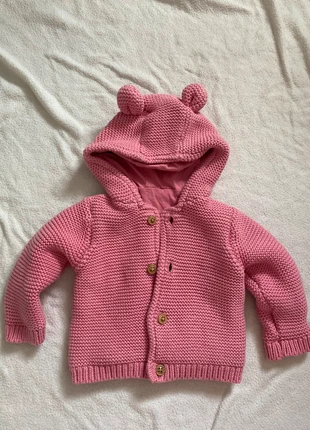 Pink M&S hooded cardigan 3-6 months, brand: Marks & Spencer, condition: New without tags, size: 3-6 months / 62 cm, £5.50, £6.24 includes Buyer Protection