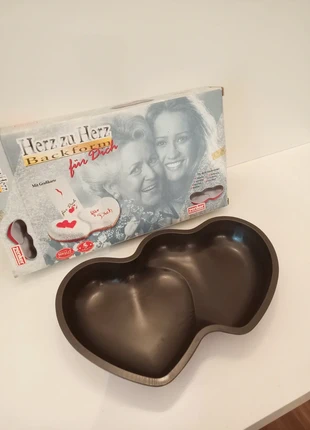 Teglia doppio cuore, merk: Zenker, staat: Als nieuw, € 3,00, € 3,85 inclusief Kopersbescherming