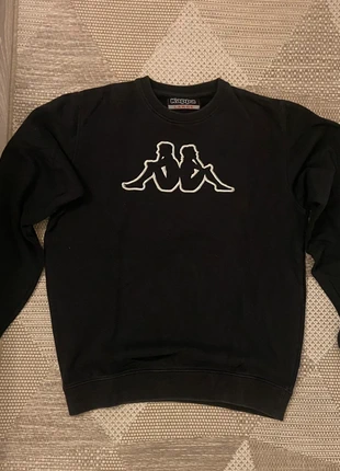 Sweat-shirt kappa noir vintage, merk: Kappa, staat: Goed, maat: L, € 7,00, € 8,05 inclusief Kopersbescherming