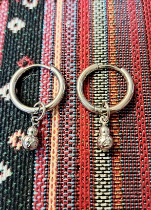 Boucle d'oreille creole acier couleur argent inde india hippie boheme bohemian ethnique bali neuf, marke: Boheme, zustand: Neu, 12,00 €, 13,30 € inklusive Vinted-Käuferschutz