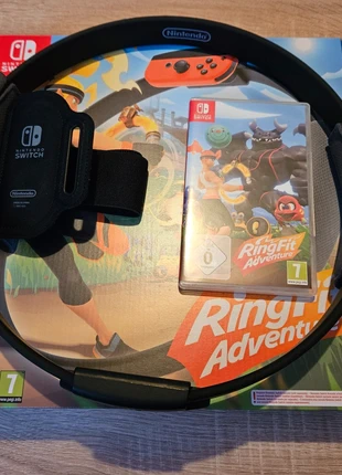 Nintendo Switch Ring Fit Adventure – OVP – sehr guter Zustand, merk: Nintendo, staat: Heel goed, € 35,00, € 37,45 inclusief Kopersbescherming