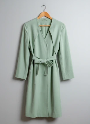 & Other Stories – Premium & Elegant Mint Trench Coat with Front Pockets – XS 👜, marca: & Other Stories, estado: Muito bom, tamanho: XS / 34 / 6, €49.99, €53.19 inclui Proteção do Comprador Pro