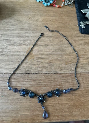 Pretty blue stone necklace beautiful details, brand: NECKLACE, condition: Very good, £5.00, £5.95 includes Buyer Protection