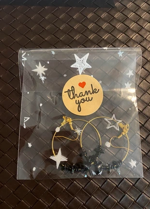 Boucles d’oreilles obsidienne noire, brand: Fait Main, condition: New with tags, €3.00, €3.85 includes Buyer Protection