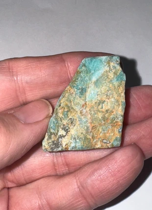 Amazonite with Smokey Quartz raw sample specimen, condition: Very good, £4.00, £4.90 includes Buyer Protection