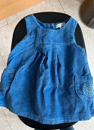 Robe en velours bleu, marke: Grain de Blé, zustand: Sehr gut, größe: 6-9 Monate / 68, 2,00 €, 2,80 € inklusive Vinted-Käuferschutz