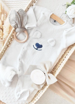 Surpyjama polaire ourson mixte 3 mois petit bateau, brand: Petit Bateau, condizioni: Ottime, taglia: 3-6 mesi / 62 cm, €17.90, €19.50 include la Protezione acquisti Pro