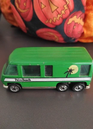Hot Wheels Vintage GMC Motorhome Green BW Blackwall Hong Kong Palm at Beach, merk: Hot Wheels, staat: Heel goed, maat: Universeel, € 20,00, € 21,70 inclusief Kopersbescherming
