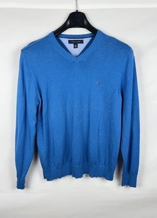 Pull Bleu Homme Classique Tommy Hilfiger, brand: Tommy Hilfiger, condition: Very good, size: L, €15.00, €16.45 includes Buyer Protection Pro