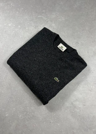 Pull sweat Lacoste en laine col rond crewneck Gris - taille S, marke: Lacoste, zustand: Sehr gut, größe: S, 39,00 €, 41,65 € inklusive Vinted-Käuferschutz