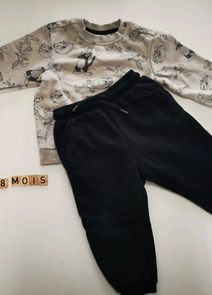 C68 ensenble pull/pantalon Looney Tunes 18 mois, marca: Looney Tunes, estado: Muito bom, tamanho: 12-18 meses / 80 cm, €5.00, €5.95 inclui Proteção do Comprador