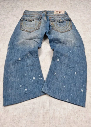 Jean True Religion Straight Big T Bleu Marine Délavé, marque: True Religion, état: Très bon état, taille: XS, 89,90 €, 95,10 € Protection acheteurs (Pro) incluse