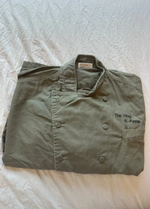 Unisex Green Chefs Jacket | Size XS | Excellent Condition, condition: New without tags, size: XS, £14.99, £16.44 includes Buyer Protection
