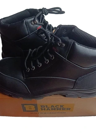 Men's Black Hammer Safety Boots Steel Toe Cap&Midsole Protection UK11, brand: black hammer, condition: New with tags, size: 11, £21.90, £23.70 includes Buyer Protection Pro