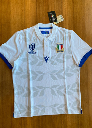 Maglia Polo Italia Rugby Maillot Macron, marque: Macron, état: Neuf avec étiquette, taille: S, 80,00 €, 84,70 € Protection acheteurs incluse