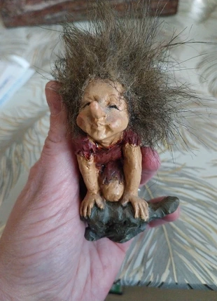 Joli troll en résine artisanal, brand: Fabrication Artisanale, condition: Very good, size: One size, €8.00, €9.10 includes Buyer Protection