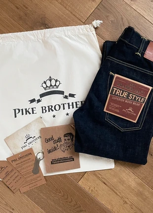 Pike Brothers 1958 Roamer Pant Selvedge Jeans 30x34 Rockabilly, brand: Pike Brothers, condition: Very good, size: W30, £90.00, £95.20 includes Buyer Protection