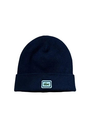 Bonnet en laine Lacoste bleu foncé taille unique unisex, marke: Lacoste, zustand: Neu, größe: Einheitsgröße, 20,00 €, 21,70 € inklusive Vinted-Käuferschutz