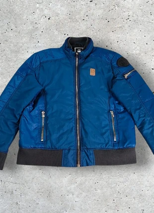 Veste Bombers G-Star Raw Blouson aviateur Harrington Jacket Bleu - Taille M Homme -1938, merk: G-Star, staat: Heel goed, maat: M, € 34,90, € 37,35 inclusief Kopersbescherming