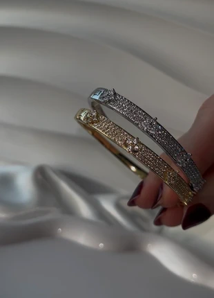 Diamante Clover Bracelets Gold or Silver, brand: Clover, condition: New without tags, £10.00, £11.20 includes Buyer Protection