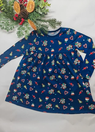 George Minnie Mouse Chrismas blue dress size 3-4 years, brand: George, condition: Good, size: 3 years / 98-103 cm, £2.90, £3.43 includes Buyer Protection Pro