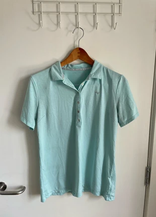 Turquoise Tennis Shirt, brand: Röhnisch, condition: Very good, size: XL / 42 / 14, €5.00, €5.95 includes Buyer Protection