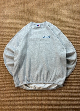 Pull Russell Athletic crewneck gris Pfenning Logistics brodé logo bleu Allemagne 2000s mixte M #0379, brand: Russell Athletic, condizioni: Ottime, taglia: M, €30.00, €32.20 include la Protezione acquisti Pro