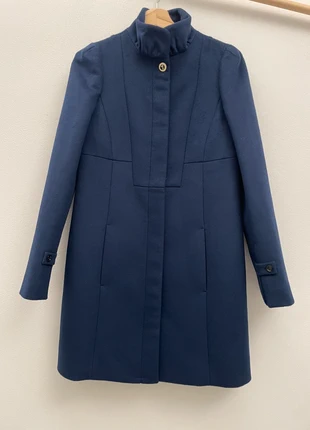 Patrizia Pepe Blue Wool Coat – New, Never Worn, marke: Patrizia Pepe, zustand: Neu, größe: S / 36 / 8, 120,00 €, 126,70 € inklusive Vinted-Käuferschutz