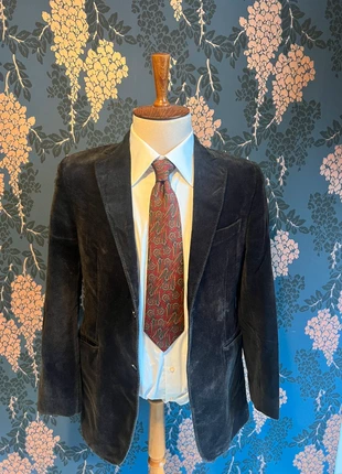 Veste Blazer en velours marron, marke: Daniel Hechter, zustand: Gut, größe: 48, 25,00 €, 26,95 € inklusive Vinted-Käuferschutz