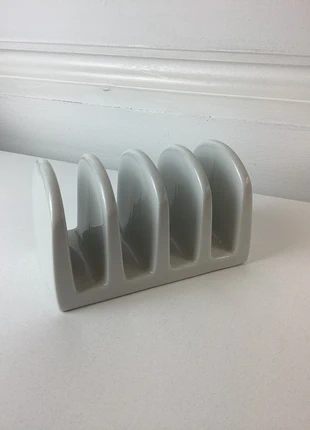 Dunelm purity white ceramic toast rack, brand: Dunelm, condition: New without tags, £7.99, £9.09 includes Buyer Protection