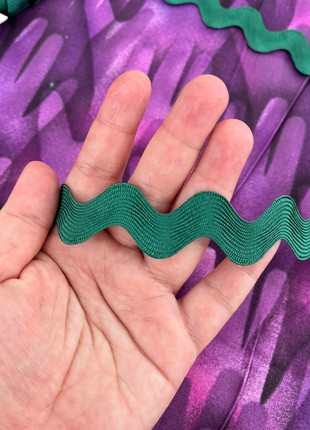 3m Large Green Ric Rac Trim, condition: Very good, £4.50, £5.43 includes Buyer Protection Pro