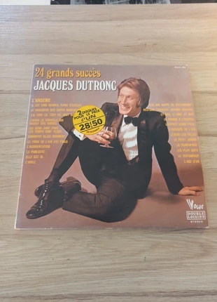 Disque vinyle Jacques Dutronc 24 grands succès éditions vogue, estado: Muy bueno, 12,00 €, 13,30 € Protección al comprador incluida