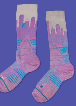 Calcetines Stance Med Miami Skyline Talla 36/38, merk: Stance, staat: Heel goed, maat: XS | 36β37, β¬ 4,00, β¬ 4,90 inclusief Kopersbescherming