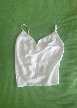 Satin White top size S, marca: Vintage Dressing, estado: Muy bueno, tamaño: S / 36 / 8, 5,00 €, 5,95 € Protección al comprador incluida