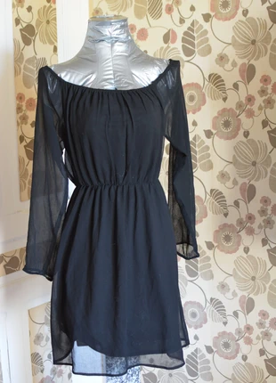 Robe bohème romantique noire 36, brand: NLY Trend, condition: Very good, size: S / 36 / 8, €9.00, €10.15 includes Buyer Protection