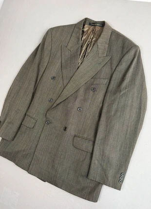 Vintage Marks & Spencer Double Breasted Wool Rich Blazer 40R/ Men’s Medium, brand: St Michael, condition: Very good, size: 40R, £17.50, £19.08 includes Buyer Protection Pro