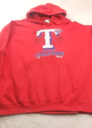 Sweat/Hoodie MLB Majestic /texas rangers /rouge/ Vintage 2010/Taille XL-Réf 31, marque: Majestic, état: Très bon état, taille: XL, 19,50 €, 21,18 € Protection acheteurs (Pro) incluse