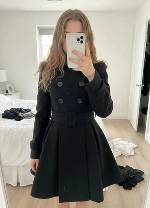 manteau noir croisé cintré à jupe évasée #083, brand: Garnison Gothique, condizioni: Ottime, taglia: M / IT 42 / EU 38, €119.99, €126.69 include la Protezione acquisti