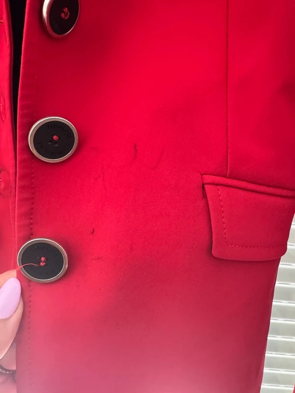 Veste de concours d’équitation equiline rouge x-cool - photo numéro 13
