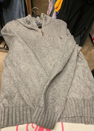 Pull zippé Ralph Lauren – Taille XL – Gris rare, brand: Ralph Lauren, condition: Very good, size: XL, €59.99, €63.69 includes Buyer Protection Pro