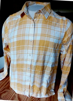 Chemise carreaux blanc/jaune Lands’ End – Taille 50 FR / XXL – 100% coton, marque: Lands' End, état: Très bon état, taille: XXL / 44 / 16, 19,00 €, 20,65 € Protection acheteurs incluse