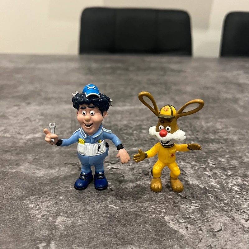 CiTV Roary The Racing Car Toy Figures Flash Rabbit & Big Chris | Vinted