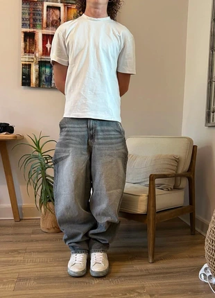 Jean Baggy Bershka Gris, brand: Bershka, condizioni: Ottime, taglia: IT 34 | W25, €27.00, €29.05 include la Protezione acquisti