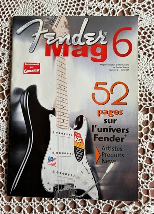 Magazine Fender 6 - été 2007, marke: Fender, zustand: Sehr gut, 5,00 €, 5,95 € inklusive Vinted-Käuferschutz